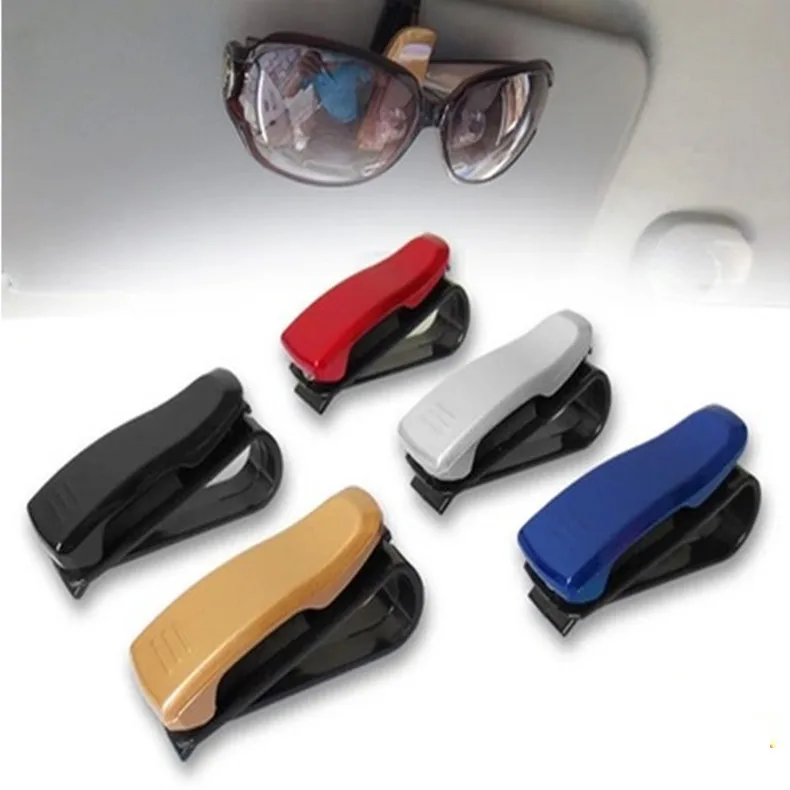 

Car with Glasses Clip Glasses Box Car Mounted Eyeglasses Fixing Device Ticket Clips Sun Shade Sun Glasses Clip Car Supplies