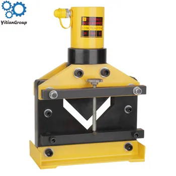 

Hydraulic angle iron cutting machine CAC-110 hydraulic Angle cutting machine tools angle cutter machine