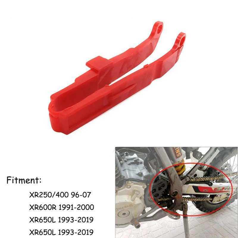 Motorcycle Plastic Chain Slider Guide Swingarm Protector for HONDA XR250R XR400R XR600R XR650L 1991-2019 enlarge
