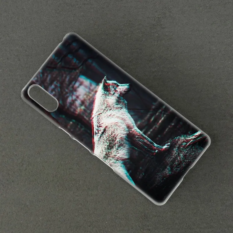 Животных "Волк" модная жесткий чехол для Sony Xperia L1 L2 L3 X XA XA1 XA2 XA3 ультра 10 плюс E5 XZ XZ1 XZ2 компактный XZ3 XZ5 2 20 крышка