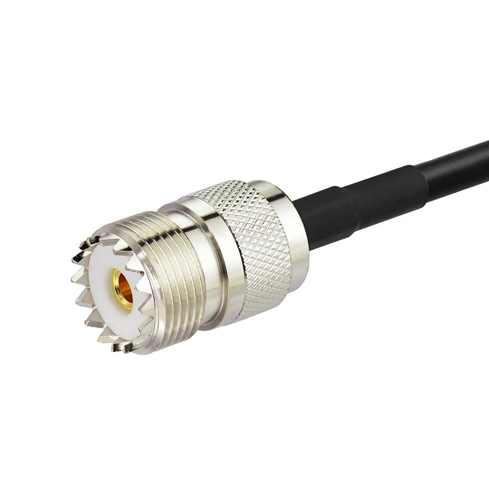 Eightwood UHF PL259 Male to SO239 Female RG58 Antenna Coax Cable 3m Amateur Radio Mobile Transceiver Walkie Talkie VHF Radio