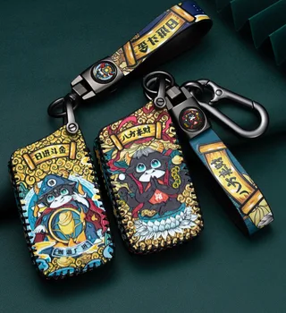 

Genuine Leather Key Case Cover Car Accessorie for Lexus Es250 Is300 Rx270 rx450 Nx300 Ls460 Ct200h Ux260 Gx470 gx460 Lx570 Gs30