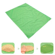 Горячий песок бесплатно пляжное одеяло коврик открытый пикник ковер без песка водонепроницаемый Быстросохнущий машинная стирка XJS789