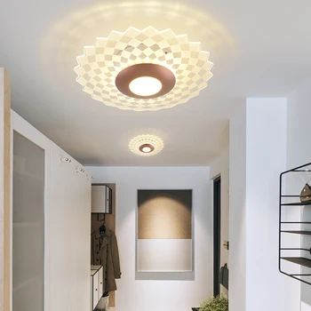 

Aisle lights modern minimalist entrance hall entrance hall personality creative ultra-thin porch balcony led ceiling lamp