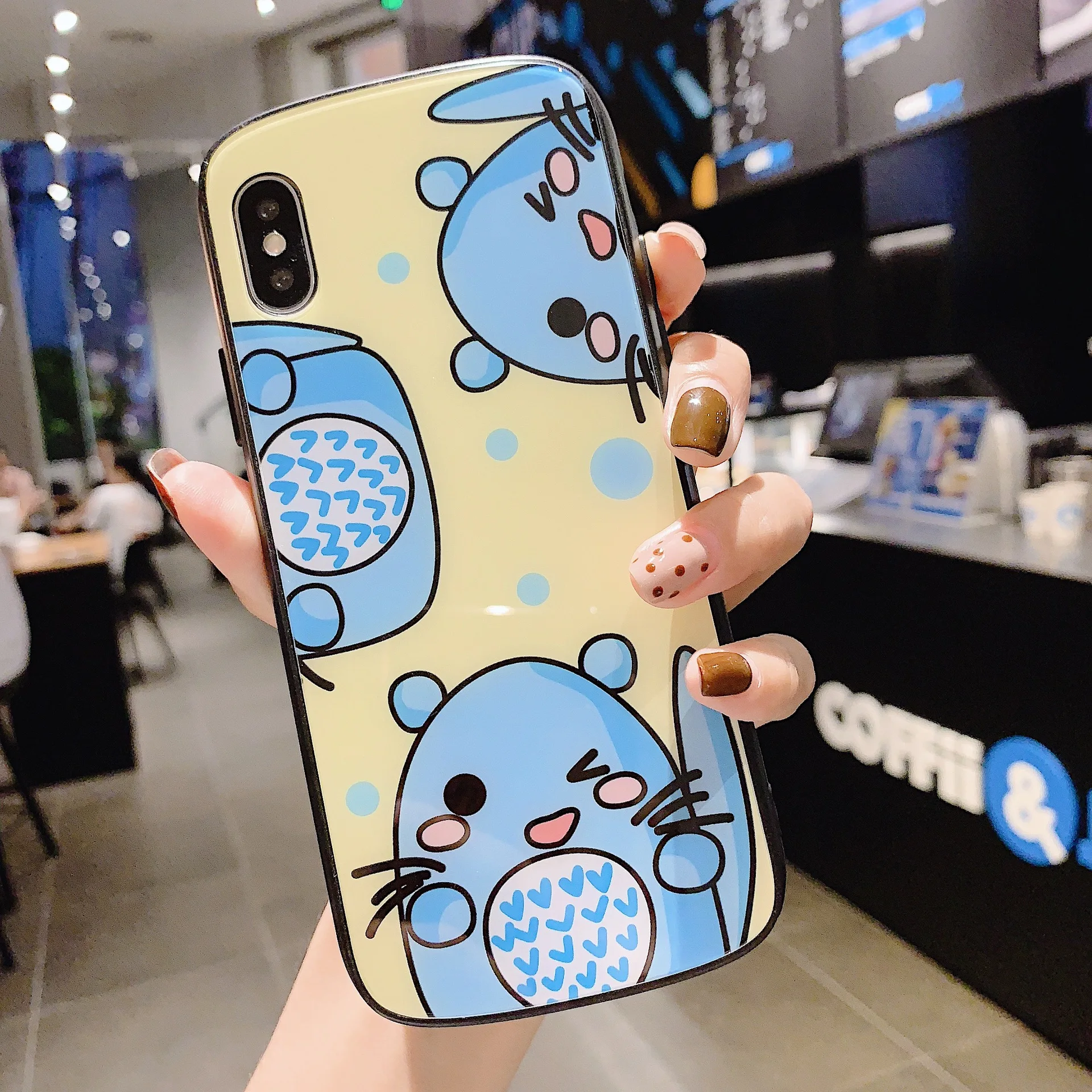 Роскошный чехол для телефона для iPhone 7 8 Plus, чехол для iPhone X XR XS MAX i Phone Shell - Цвет: 2