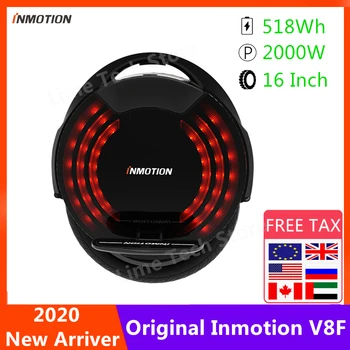 شراء2020 الأصلي INMOTION V8F الدراجة الهوائية الأحادية العجلة توسيع المطاط دواسة 16