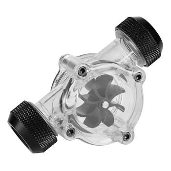 

Flow Meter Indicator 8 Impeller G1/4 Threaded Port PC Water Cooling System Flow Meter Indicator VH99