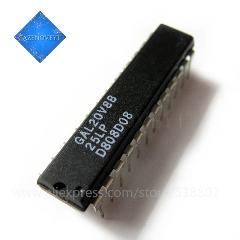 1 шт./лот GAL20V8B-25LP GAL20V8B-15LP GAL20V8B-10LP GAL20V8B DIP-24 в наличии на складе | Электронные