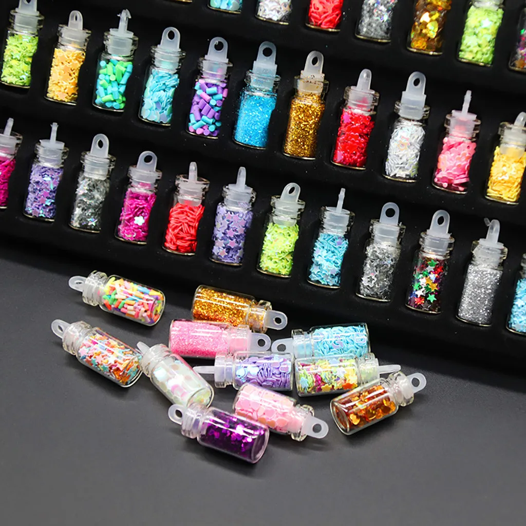 12 В/24 pcs пайетки/блеск наполнитель мягкие игрушки для лепки для детей грязи DIY комплект на день рождения Значимые Подарки для детей Jouets enfants