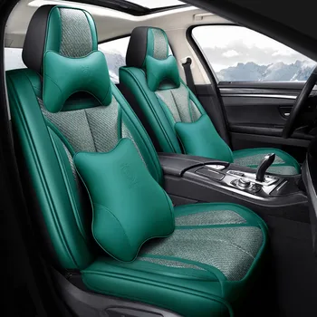 

Leather car seat cover universal for Mazda 2 3 5 6 b e series cx-3 cx-5 cx-7 cx-9 familia tribute demio car accessories cover