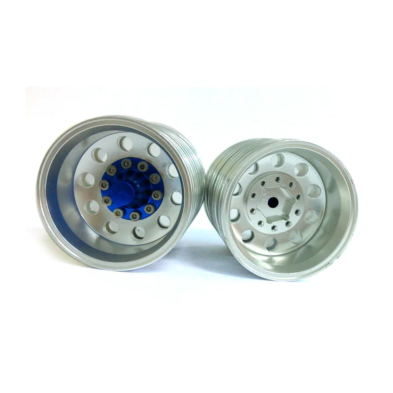 

1/14 RC синий 1 пара металлический ступица заднего колеса B набор «сделай сам» для Tamiya по супер скидке седельный тягач TH01402-SMT2