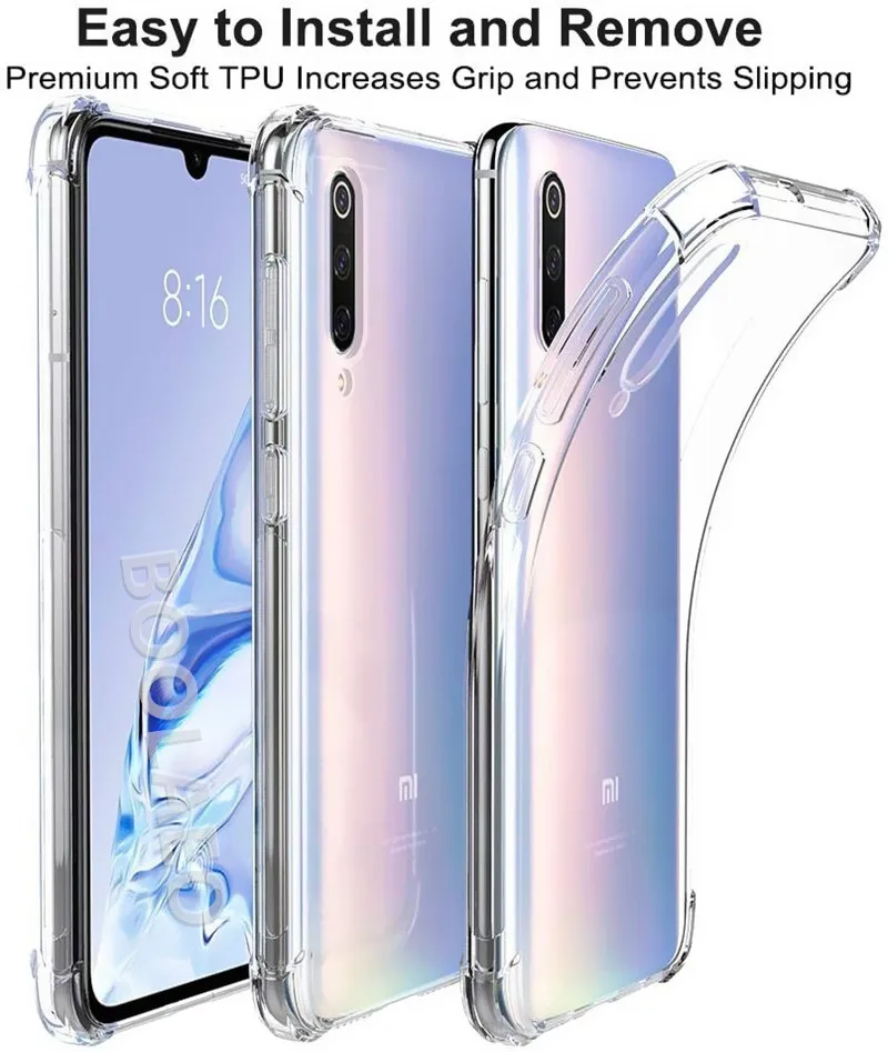 Защитный чехол KISSCASE для Xiaomi Redmi Note 8 Pro прозрачный Mi 9 Lite A3 CC9 10 9T K20 Pro|Бамперы| |
