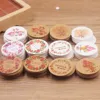 100pcs white /kraft paper gift hang tag Newest 3cm circle shape 300g paperboard labels tag cookies wedding favor tag hot selling ► Photo 3/6