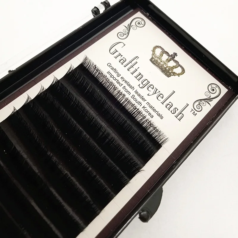 

3D Protein Silk False Eyelashes Natural Eyelash Extension Makeup Soft Planting Handmade Fake Eyelashes Packaging Bulk