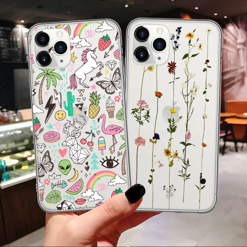 Чехол для Телефона С КАКТУСОМ iphone 11 Pro MAX X XR XS Max 7 8 6 6s Plus прозрачный сексуальный