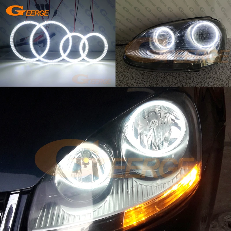 Ультра яркий SMD светодиодный светильник ангельские глазки halo rings kit для VOLKSWAGEN VW golf