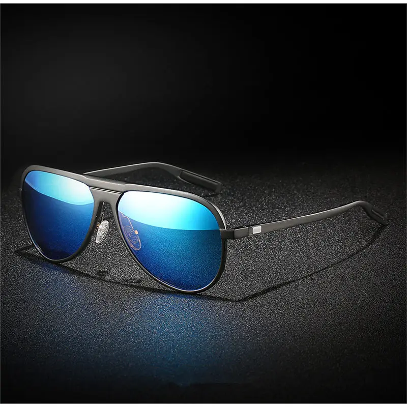 

Xiasent men's polarized sunglasses all aluminum magnesium series sunglasses fishing mirror driving glasses UV400 Gafas De Sol