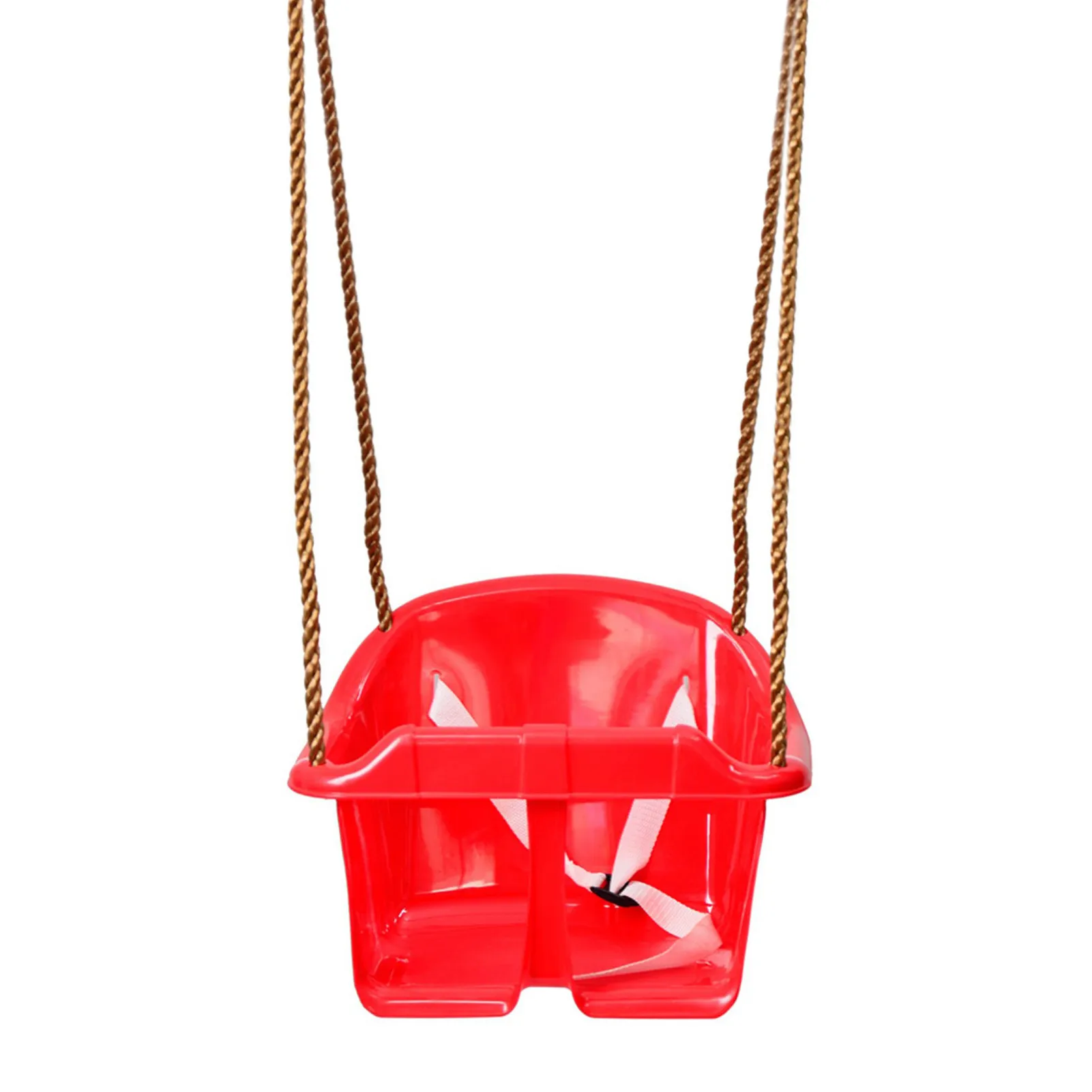 Kid's Rope Swing Seat Outdoor Children Plastic Swing Baby Safety Seat