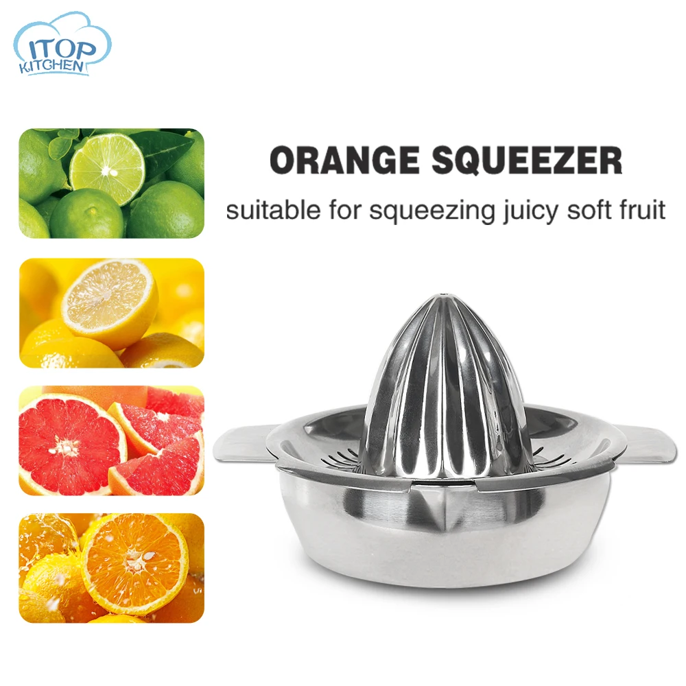 Mini Manual Juicer Extractor Mixer 304 Stainless Steel Orange Lemon