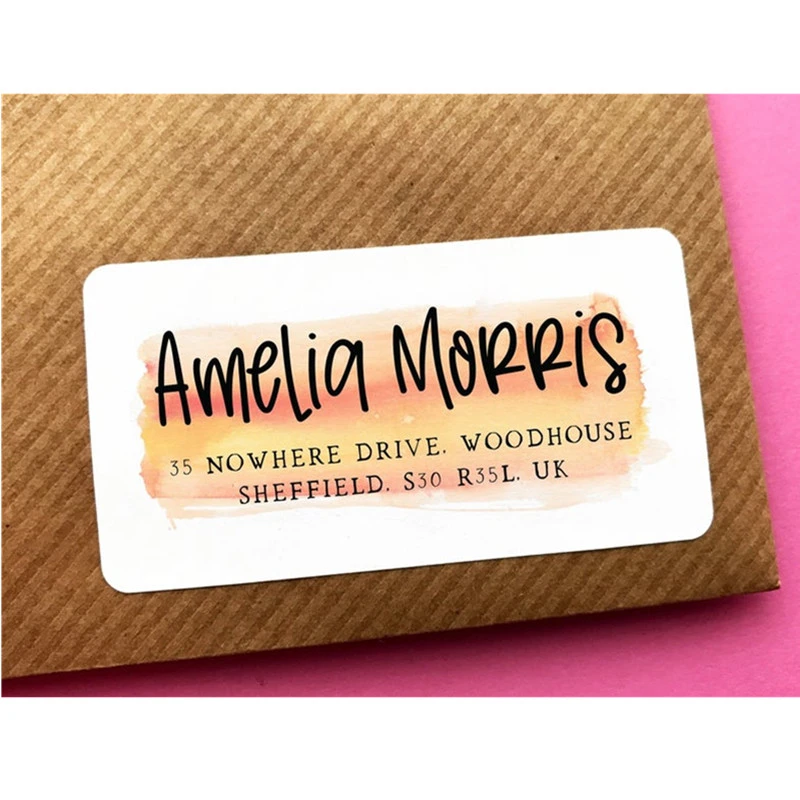 Custom Return Address Label, Business Address Label, Family Address Label, Save The Date Sticker, Mailing Label, Pretty Address