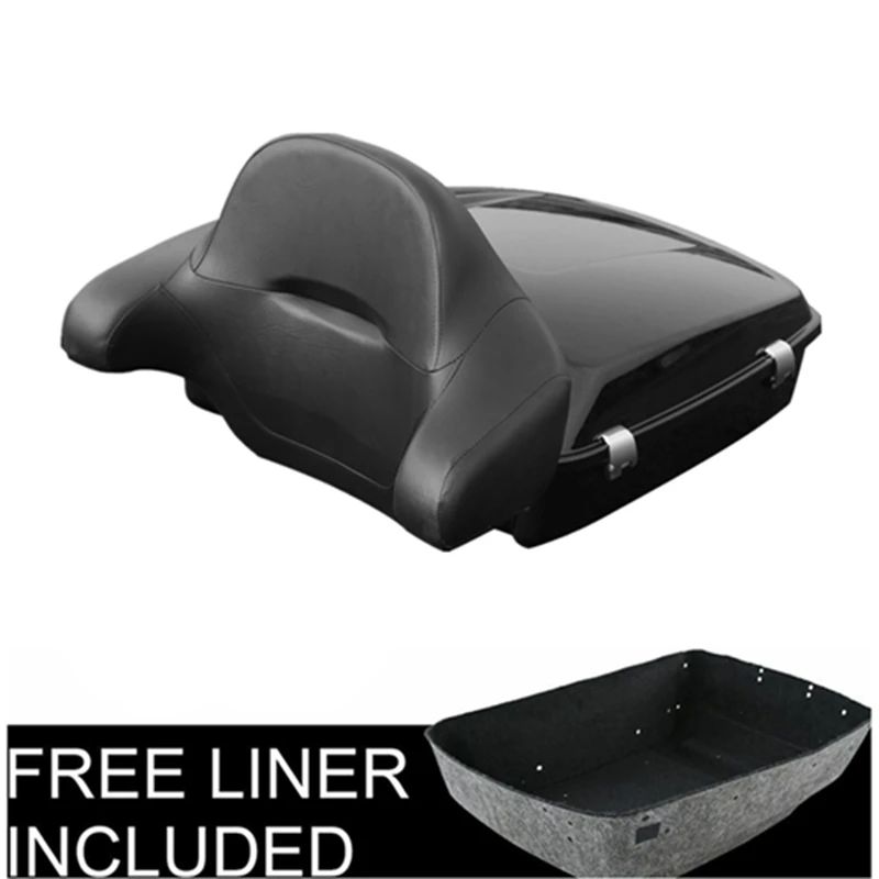 Motorcycle Chopped Pack Trunk Backrest For Harley Tour pak Touring Road King CVO Electra Street Glide FLHR FLHX FLTRX 2014-