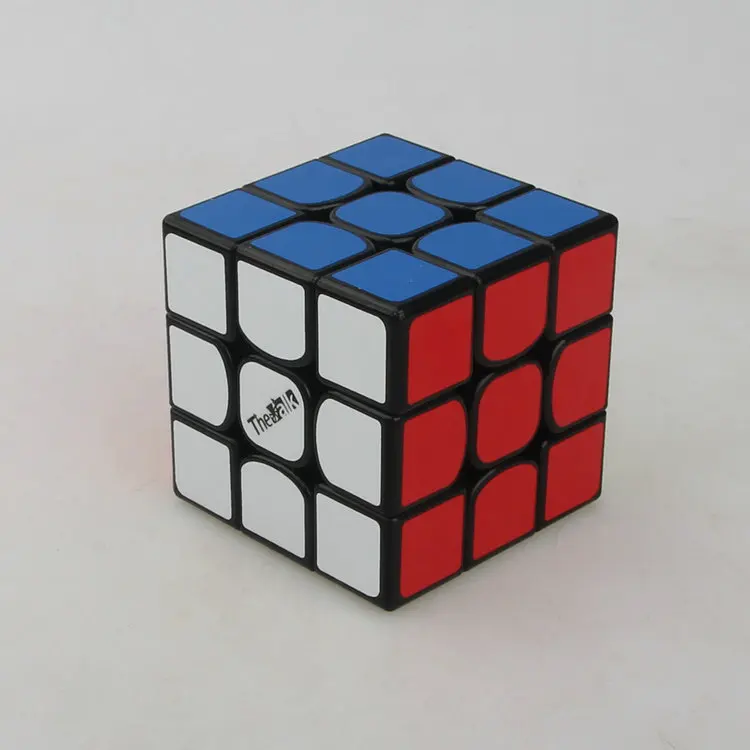 Valk 3 пшеничный Бог три слоя Кубик Рубика черный 3X3 55 мм черный фон гоночный 3-заказ волшебный куб