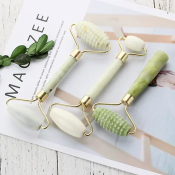 

1PC Jade Massage Roller Facial Massager Facial Relaxation Slimming Face Lift Anti Wrinkle Anti Cellulite Body Beauty Makeup Tool