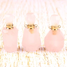 Pink Crystal Crystal Mini Perfume Bottle 3ML Portable Travel Cosmetic Container Perfume Bottle Cosmetic Container