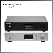 Предпродажа GUSTARD DAC-A22 DAC Dual AK4499 XMOS поддержка DSD512 PCM768 встроенный сбалансированный декодер AC100V-240V