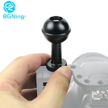 

BGNing Aluminum Screw Fix Mount 1inch Ball Head Anti-loose Adapter 1/4 M5 Adjustable for Canon/Sony/Nikon Camera Cage Accessory