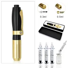 0,3 мл и 0,5 мл гиалуроновая ручка для инъекций Без Иглы Мезотерапия пистолет для наполнения гелевой кислоты инжектор Регулируемый неинвазивный ингалятор