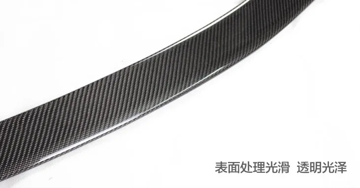 Подходит для Mercedes-Benz W204 C180 C200 C260 C300 PU AMG 08-14 углеродного волокна задний спойлер заднего крыла