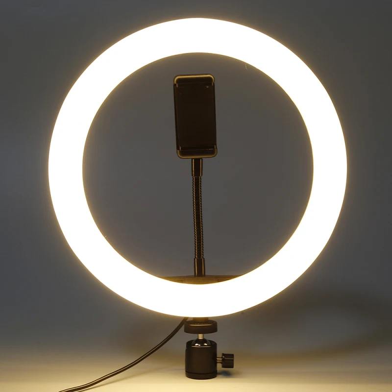 Кольцевой светодиодный светильник приглушаемая лампа 8 ''/10'' с USB для