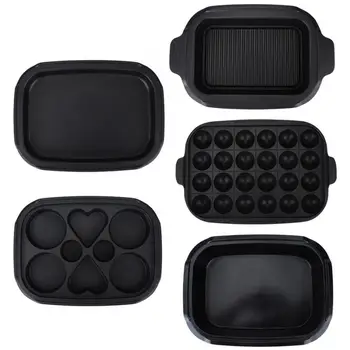 

Multifunction Kitchen Baking Tray Non-Stick Barbecue Griddle Plate Grill Baking Pan Heated Food Containers Kitchenware