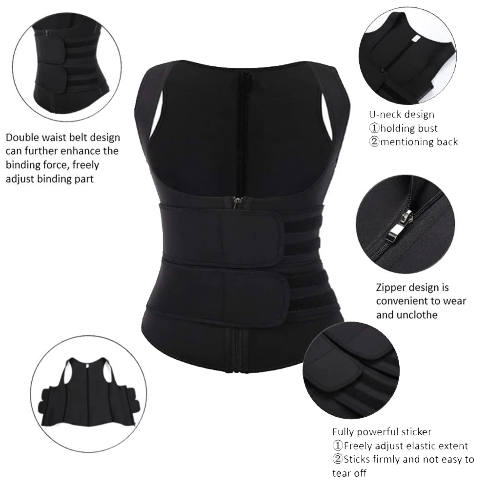 2021 Women Shapewear Waist Body Shapers Trainer Lost Weight Control Tummy Strap Slimming Fitness Neoprene Sauna Sweat Belt New spanx shorts