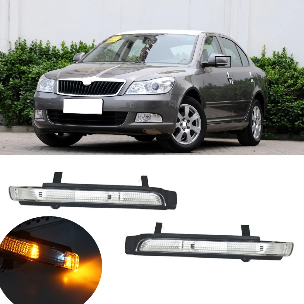 Светодиодный Боковой указатель поворота для зеркала заднего вида Skoda Octavia SUPERB 2009