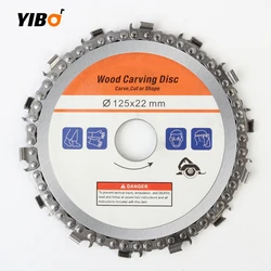 Madeira entalhada ferramentas para trabalhar madeira serra lâmina ângulo moedor carboneto escultura em madeira disco moedor de disco lâmina de corte de corrente