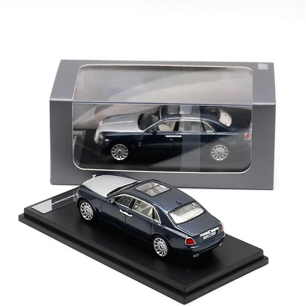 1/64 шкала Rolls-Royce Ghost Расширенная колесная база литья под давлением модель автомобиля коллекция