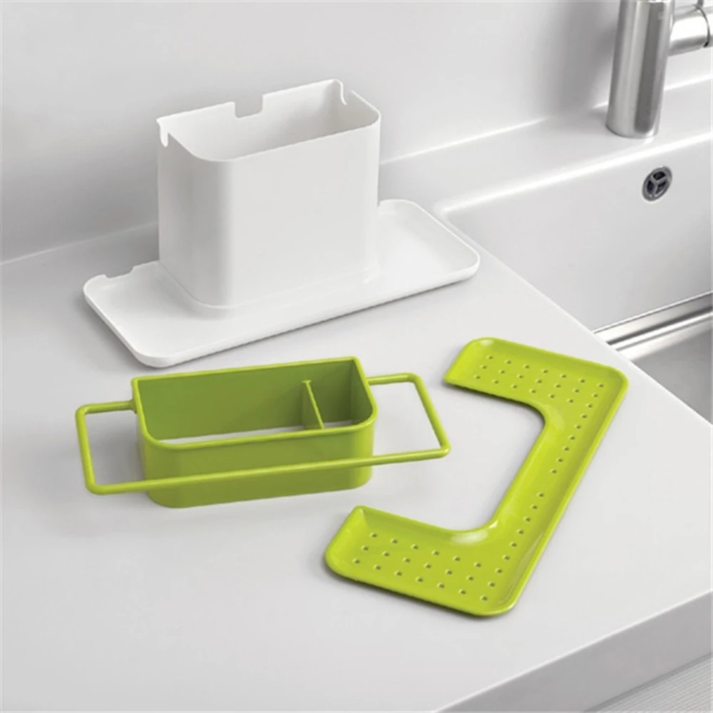 Bathroom Kitchen Box Draining Rack Dish Self Draining Sink Storage Rack Kitchen Organizer Stands Utensils Towel Rack-9