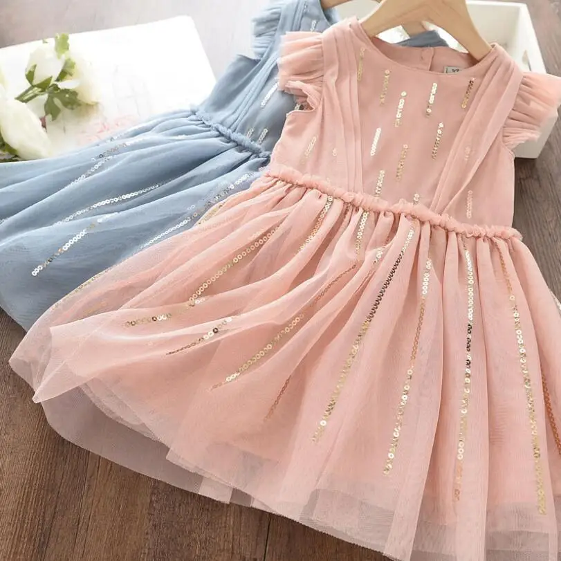 Праздничные платья на день рождения для девочек; коллекция года; сезон весна-лето; детское платье принцессы; милая детская одежда