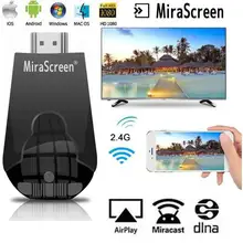 Mira экран K4 2,4G 1080P беспроводной HDMI Wifi ключ Android tv stick Miracast Airplay приемник зеркальный экран стример anycast