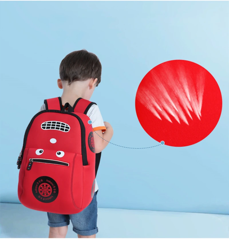 NOHOO mochila escolar школьные ранцы для мальчиков 3D мультяшный автомобиль рюкзаки сумка