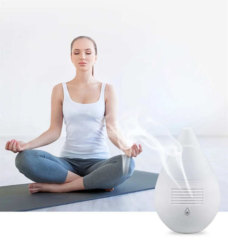 Drop-Shaped Air Freshener Machine Aroma Diffuser(Non-mist) And Smoked Essential Oil Mini Air Diffusion Machine Purification Mut