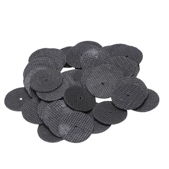 

50Pcs Dremel Accessories 32Mm Cutting Discs Resin Fiber Cut Off Wheel Discs For Rotary Tools Grinding Abrasive Tools