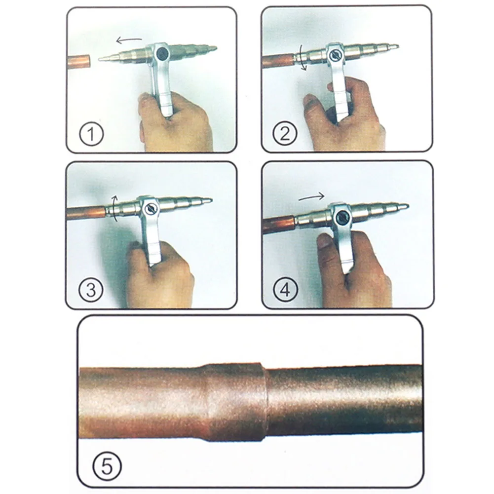 Электроинструмент легкий в эксплуатации сплав холодильная трубка расширитель кондиционер практичное руководство медная труба двойной конец профессиональный