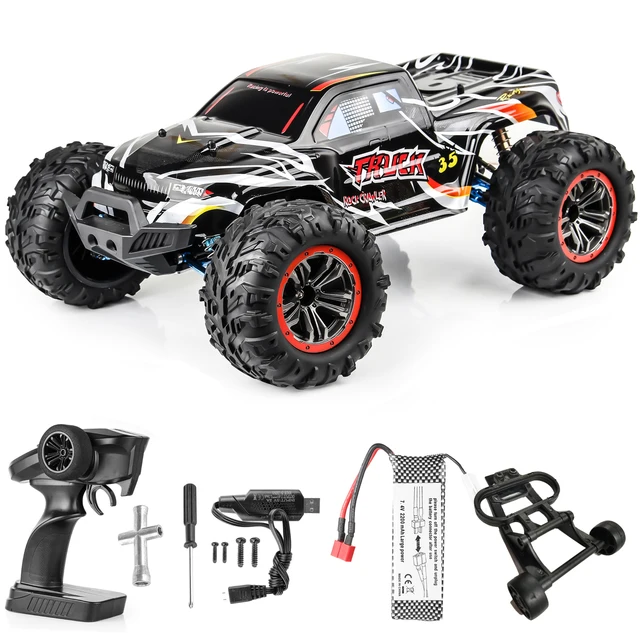 XLF F19A 1/10 RC Car 2.4GHz 4WD Brushless Off-road Car 70km/h High Speed RC Racing Car Remote Control Car for Children Adults