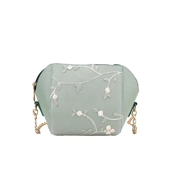 

Small shell Bag flower printed luxury for Women 2020 new Wild Messenger Bag Fashion One-Shoulder package 3 color gifts for girls