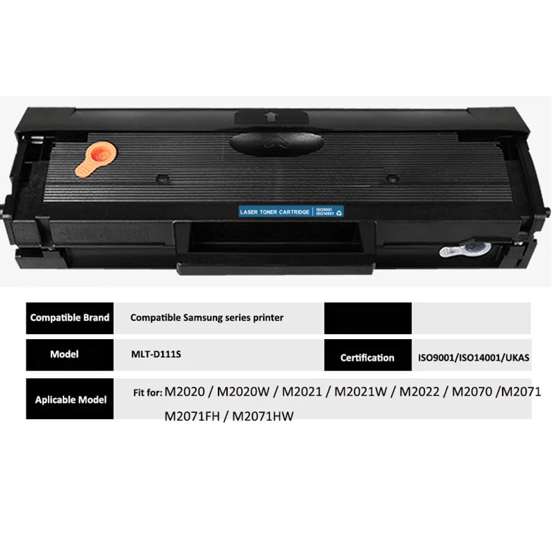 PPYY-D111 Mlt D111S 111 тонер-картридж подходит к Samsung Xpress M2070 M2070Fw M2071Fh M2020 M2020W M2021 M2022 с C