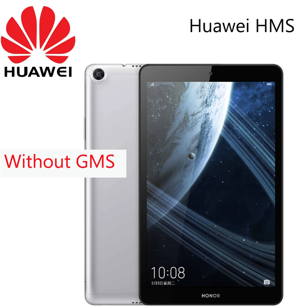 Планшетный ПК Huawei T5 8 дюймов JDN2-W09HN Hisilicon Kirin 710 Восьмиядерный 3 ГБ ОЗУ 32 Гб ПЗУ 1920*1200