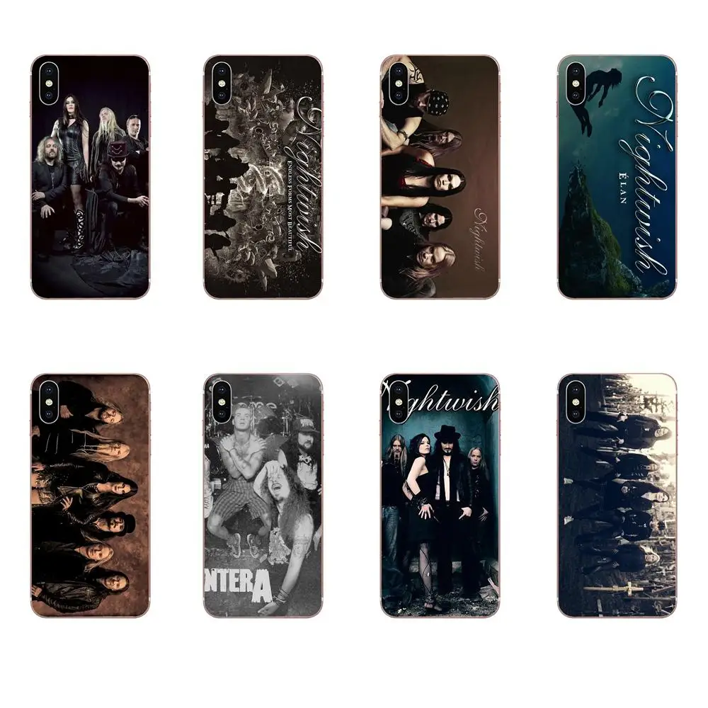 

For Xiaomi Redmi Mi 4 7A 9T K20 CC9 CC9e Note 7 9 Y3 SE Pro Prime Go Play TPU New Fashion Metal Vocal Band Nightwish